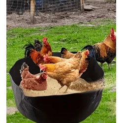 Chicken Dust Bath Container - Keep Your Birds Happy