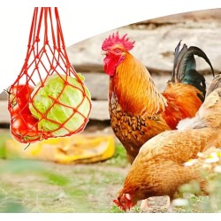 Chicken Vegetable Hanging Net - Keep Your Flock Healthy and Happy