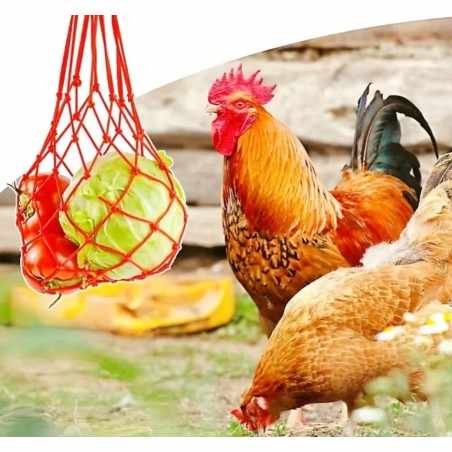 Chicken Vegetable Hanging Net - Keep Your Flock Healthy and Happy