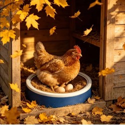 Wooden Hens Eggs - Natural and Rustic Egg Collection Solution