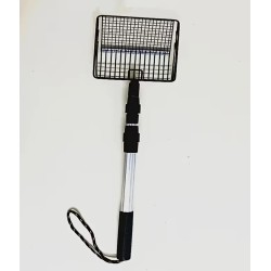 Extendable Chicken Coop Rake / Scooper - Efficient Poultry Cleaning Solution