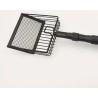 Extendable Chicken Coop Rake / Scooper - Efficient Poultry Cleaning Solution