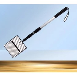 Extendable Chicken Coop Rake / Scooper - Efficient Poultry Cleaning Solution