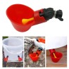 Chicken Auto Drinker Cups 6 Pack - Detachable Cup for Easy Cleaning