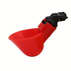 Chicken Auto Drinker Cups 6 Pack - Detachable Cup for Easy Cleaning