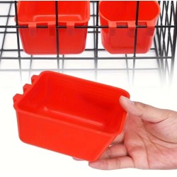 Large Square Coop Cup - Durable Feeding Solution