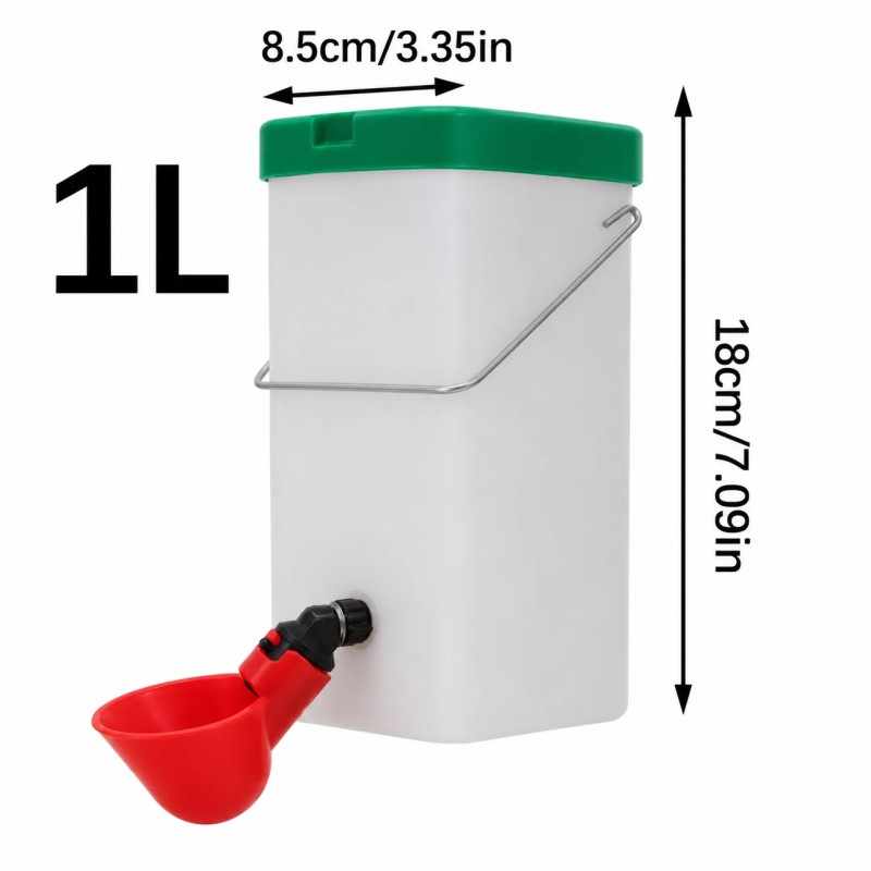 Deluxe Chicken Drinker - 1 Litre Bottle
