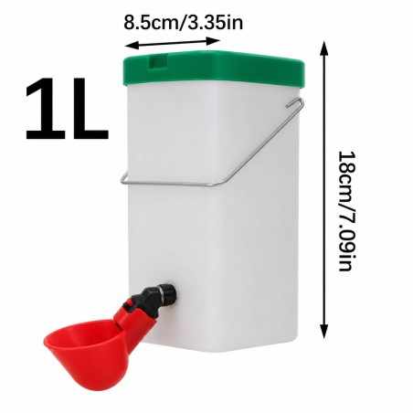 Deluxe Chicken Drinker - 1 Litre Bottle