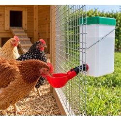 Deluxe Chicken Drinker - 1 Litre Bottle