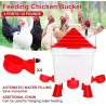 Complete Chicken Feeder and Drinker Set
