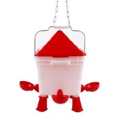 Complete Chicken Feeder and Drinker Set