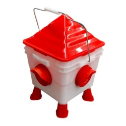 Complete Chicken Feeder and Drinker Set
