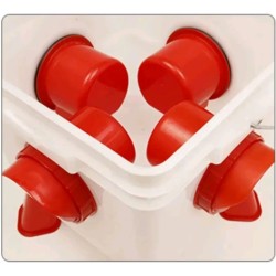 Complete Chicken Feeder and Drinker Set