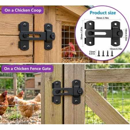 Secure Your Coop with the Chicken Coop Latch