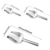 Your Happy Chicken Stainless Steel Scoop Set - Durable and Convenient
