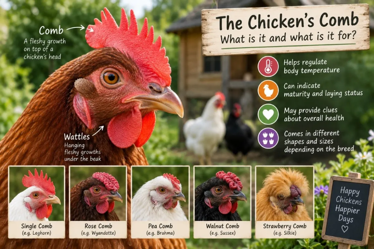 The Chicken’s Comb: What Is It and What Is It For
