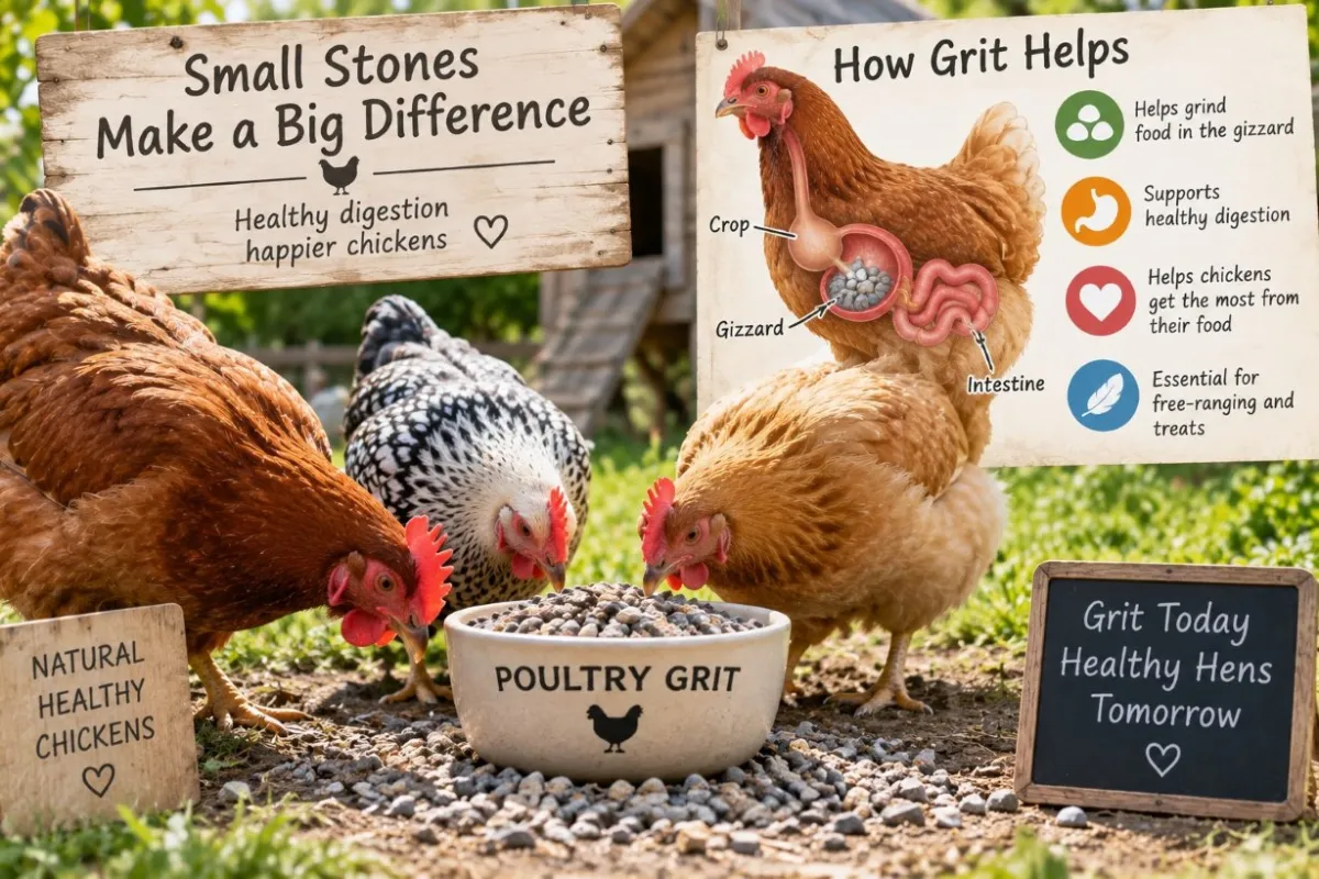 Why Grit Is Essential for Healthy Chickens