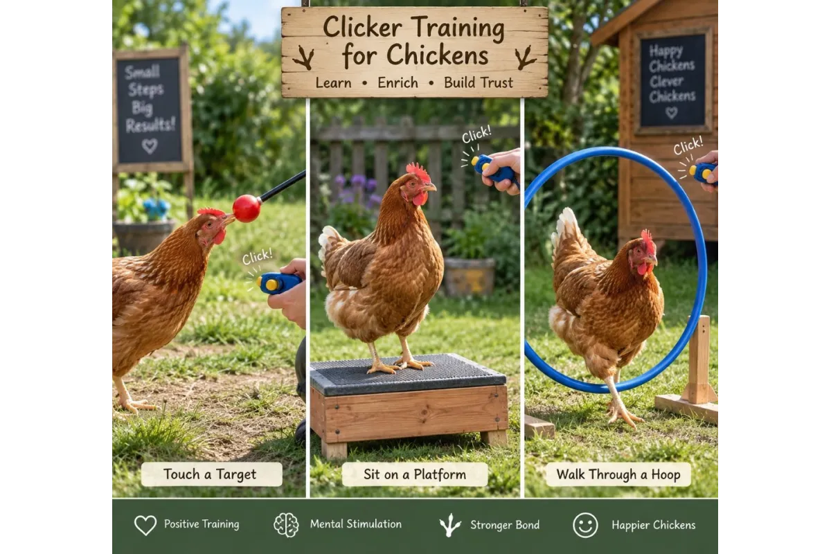 Clicker Training for Chickens: A Complete Guide with Practical Training Ideas