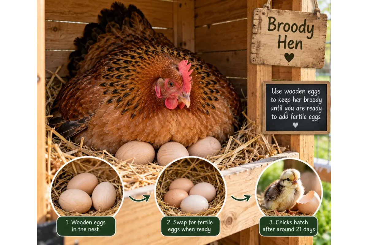 Dealing with a Broody Hen: What to Do When Your Hen Wants to Hatch Eggs